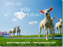 Who do you follow?